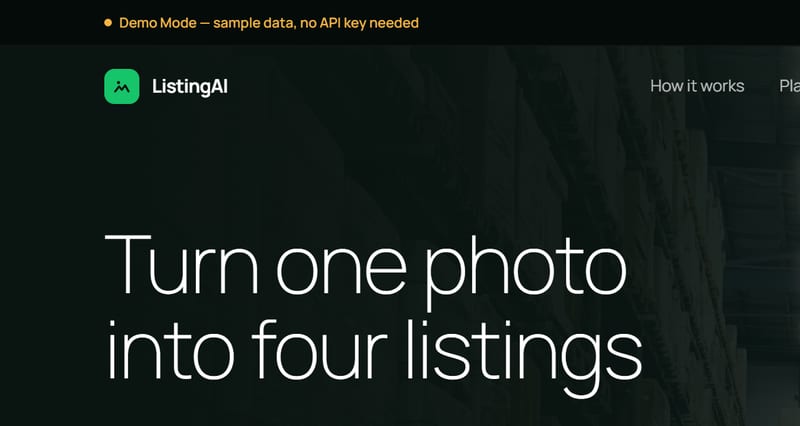 ListingAI — AI product listing generator